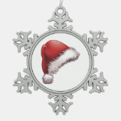 Sneeuwvlok omlijst ornament (Voorkant)