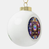 Sneeuwvlok omlijst ornament (Links)