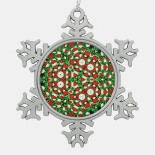 Sneeuwvlok Omlijst Ornament