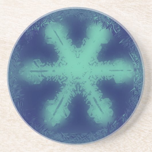 Sneeuwvlok Onderzetter 3 (Voorkant)
