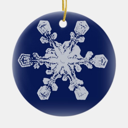 Sneeuwvlok Ornament 10 (Voorkant)