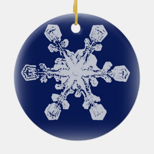 Sneeuwvlok Ornament 10 (Achterkant)