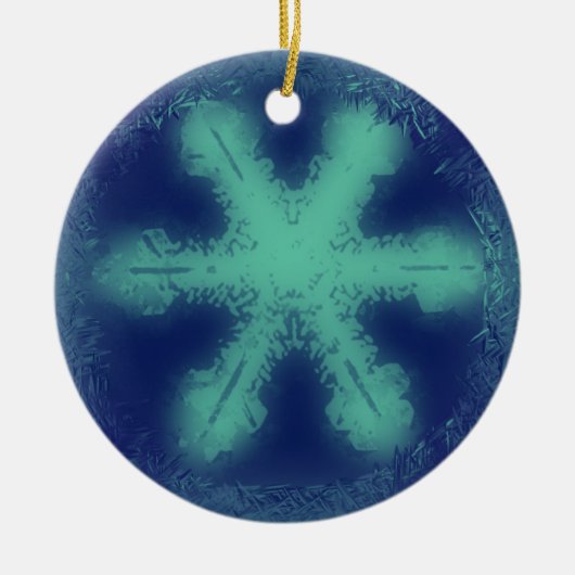Sneeuwvlok Ornament 4 (Voorkant)