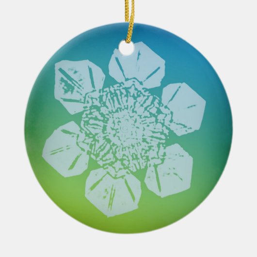 Sneeuwvlok Ornament 5 (Voorkant)