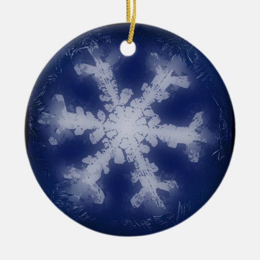Sneeuwvlok Ornament 6 (Voorkant)
