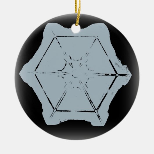 Sneeuwvlok Ornament 8 (Voorkant)