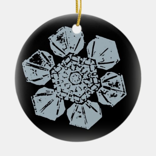 Sneeuwvlok Ornament 9 (Voorkant)