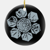 Sneeuwvlok Ornament 9 (Achterkant)