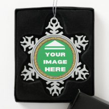 Sneeuwvlok Ornament gepersonaliseerd - Afbeelding