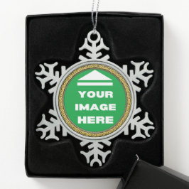 Sneeuwvlok Ornament gepersonaliseerd - Afbeelding 