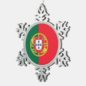 Sneeuwvlok Ornament met Portugees (Rechts)