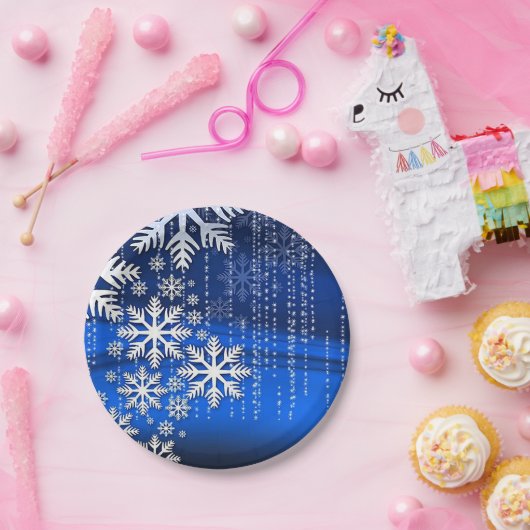 Sneeuwvlok Papier Bord (Feest)