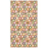 sneeuwvlok patchwork tafelkleed (Voorkant)