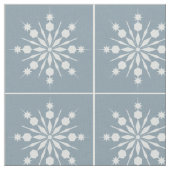 Sneeuwvlok Patroon stof (Close Up)