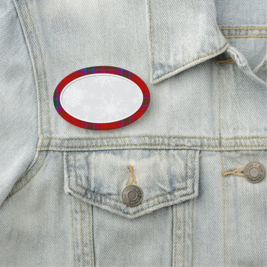 Sneeuwvlok Plaid Naamplaatje (In situ)