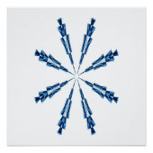 Sneeuwvlok... Poster (Voorkant)