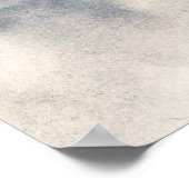 Sneeuwvlok Poster (Hoek)