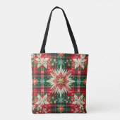 Sneeuwvlok pracht tote bag (Achterkant)
