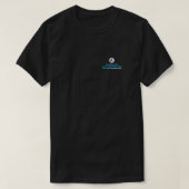Sneeuwvlok QR-code + Logo Front T-shirt (Design voorkant)