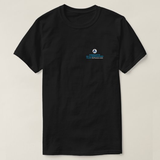 Sneeuwvlok QR-code + Logo Front T-shirt (Design voorkant)