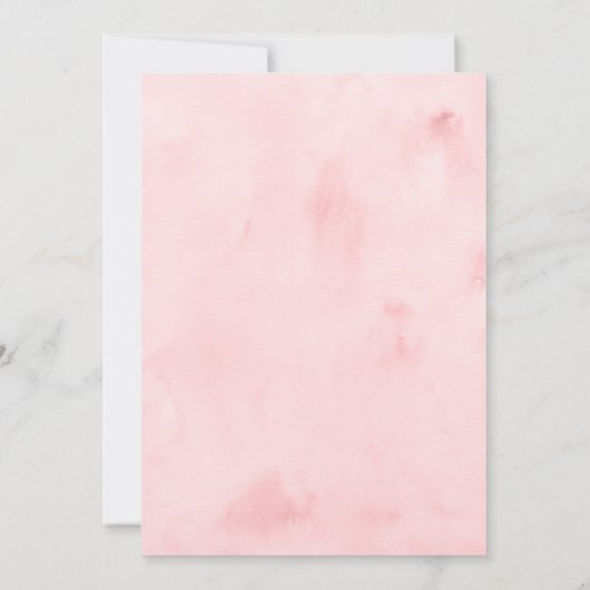 Sneeuwvlok Roze & Zilveren Glitter Winter Baby sho Kaart (Achterkant)