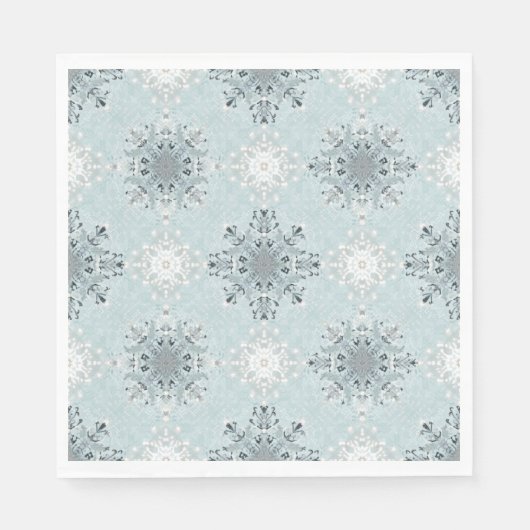 sneeuwvlok servet (Voorkant)
