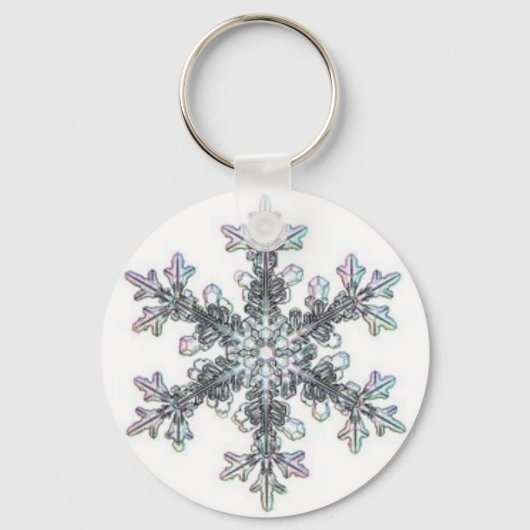 Sneeuwvlok Sleutelhanger (Voorkant)