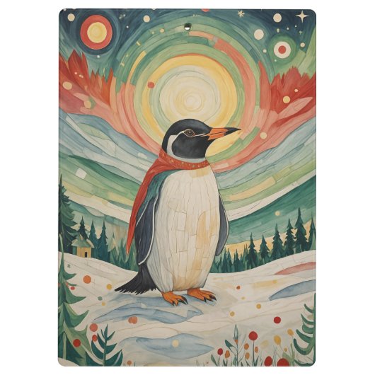 Sneeuwvlok Soirée Klembord (Achterkant)