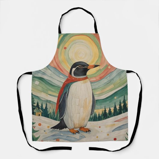 Sneeuwvlok Soirée Schort (Voorkant)