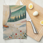 Sneeuwvlok Soirée Theedoek (Quarter Fold)