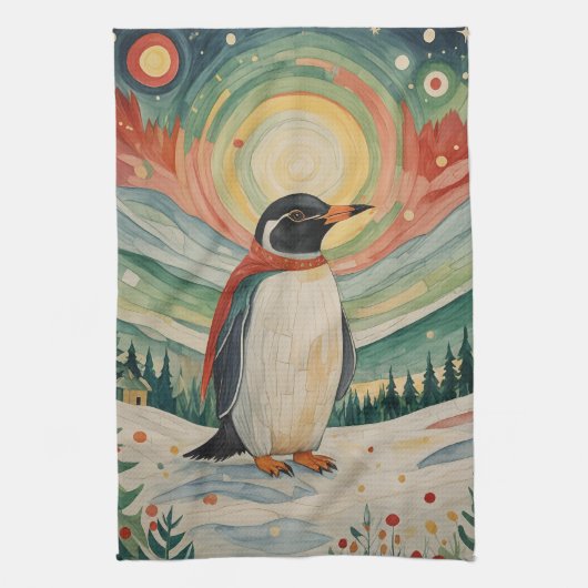 Sneeuwvlok Soirée Theedoek (Verticaal)