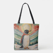 Sneeuwvlok Soirée Tote Bag (Achterkant)