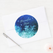 Sneeuwvlok sparkle sticker (Envelop)