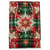 Sneeuwvlok Splendor Medium Cadeauzakje (Voorkant)