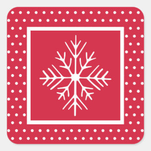 Sneeuwvlok Stickers