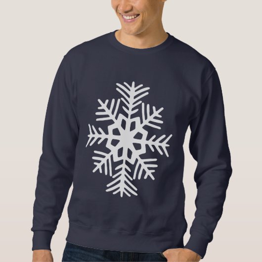 Sneeuwvlok sweatshirt (Voorkant)