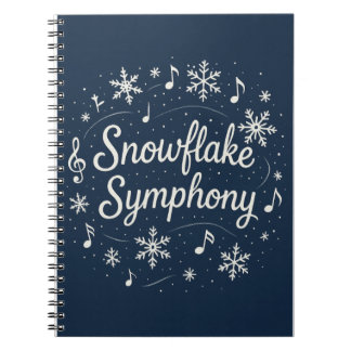 Sneeuwvlok Symfonie Notitieboek