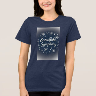 Sneeuwvlok Symfonie Tri-Blend Shirt