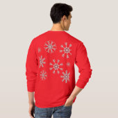 Sneeuwvlok T-shirt (Achterkant volledig)