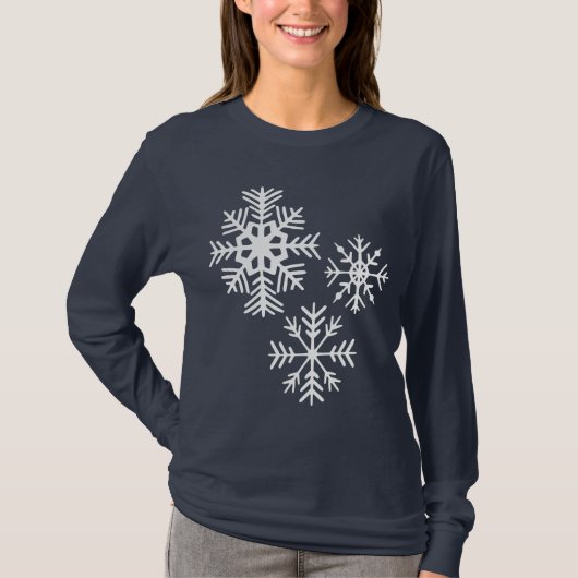 Sneeuwvlok T-shirt (Voorkant)