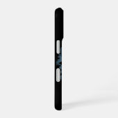 Sneeuwvlok telefoonhoesje (donker) iPhone 16 hoesje (Rechterkant)