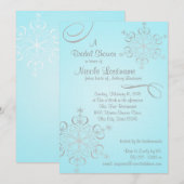 Sneeuwvlok Vrijgezellenfeest Kaart (Voorkant / Achterkant)