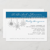 Sneeuwvlok Vrijgezellenfeest Kaart (Voorkant / Achterkant)