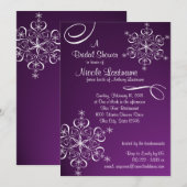 Sneeuwvlok Vrijgezellenfeest Kaart (Voorkant / Achterkant)