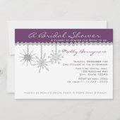 Sneeuwvlok Vrijgezellenfeest Kaart (Voorkant)