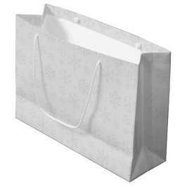 Sneeuwvlok Winter Kerstpatroon Groot Cadeauzakje