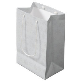 Sneeuwvlok Winter Kerstpatroon Medium Cadeauzakje