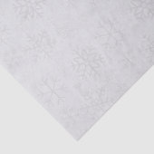 Sneeuwvlok Winter Kerstpatroon Tissuepapier (Detail)