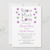 Sneeuwvlok WinterVrijgezellenfeest Kaart (Voorkant)