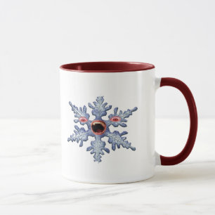 Sneeuwvlok Zombie Grappige Enge Schattige Koffie C Mok